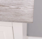 Landhaus Kommode Weiß 101x90x49 cm Kiefernholz massiv