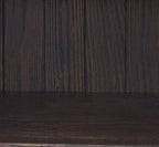 Landhaus Schrank Regal Vitrine Weiß 79x180x30 cm Kiefernholz massiv