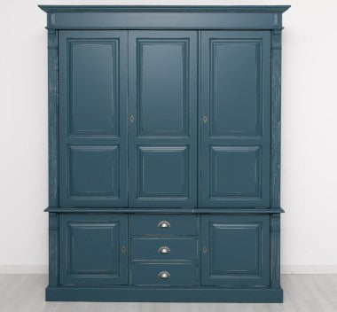 Schrank Kleiderschrank 176x210x59 cm Kiefernholz massiv