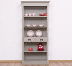 Landhausstil Bücherregal Kiefernholz Massiv 91x197x39 cm