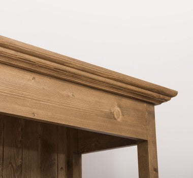 Bücherregal Kiefernholz Massiv 91x197x39 cm