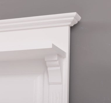 Landhaus Garderobe Weiß 80x210x41 cm Kiefernholz massiv