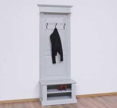 Garderobe 80x210x41 cm Kiefernholz massiv