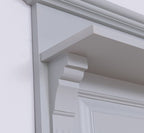 Garderobe 80x210x41 cm Kiefernholz massiv