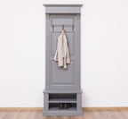 Garderobe 80x210x41 cm Kiefernholz massiv