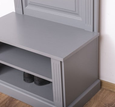 Garderobe 80x210x41 cm Kiefernholz massiv
