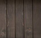 Landhaus Vitrine Anthrazit Grau 110x210x40 cm Kiefernholz massiv