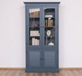 Schrank Regal Vitrine 110x210x39 cm Kiefernholz massiv