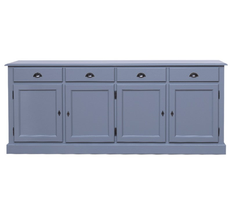 Sideboard Landhausmöbel Kiefernholz Massiv 224x90x45 cm