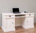 Schreibtisch 160x78x70 cm Kiefernholz massiv