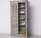 Schrank Shabby Chic 109x210x40 cm Kiefernholz massiv