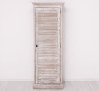 Landhausmöbel Schrank Shabby Chic Kleiderschrank 76x200x59 cm Kiefernholz massiv