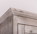Landhausmöbel Schrank Shabby Chic Kleiderschrank 76x200x59 cm Kiefernholz massiv