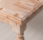Shabby Chic Möbel Esstisch Kiefernholz Massiv 160x78x90 cm