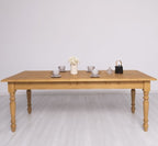 Esstisch Kiefernholz Massiv 210x78x90 cm gewachst