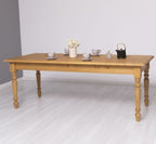 Esstisch Kiefernholz Massiv 210x78x90 cm gewachst