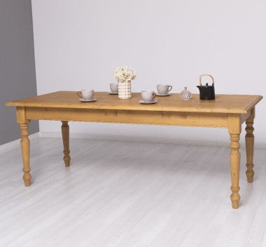 Esstisch Kiefernholz Massiv 210x78x90 cm gewachst