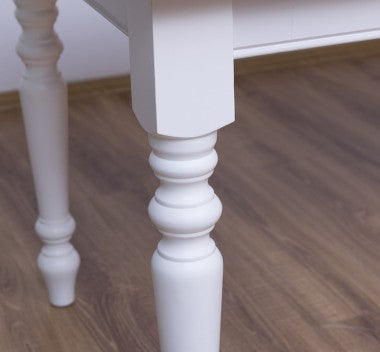 Esstisch weiß Kiefernholz Eichenholz Massiv 210x78x90 cm
