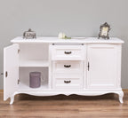 Landhausstil Kommode Sideboard 158x89x48 cm Kiefernholz massiv