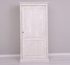 Landhaus Schrank Kleiderschrank 103x200x59 cm Kiefernholz massiv