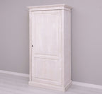Landhaus Schrank Kleiderschrank 103x200x59 cm Kiefernholz massiv