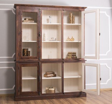 Büffet Landhausstil 184x228x48 cm Kiefernholz massiv