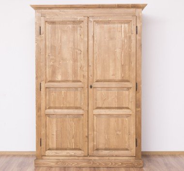 Schrank Kleiderschrank 149x210x67 cm Kiefernholz massiv