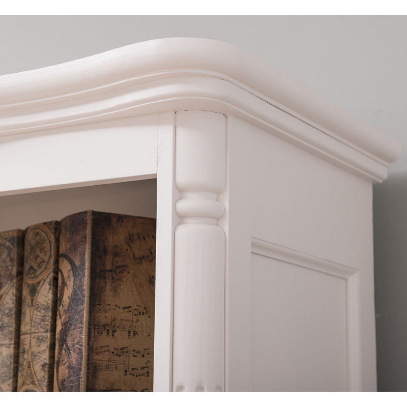 Regal Shabby chic Antik Massiv 112x190x49cm